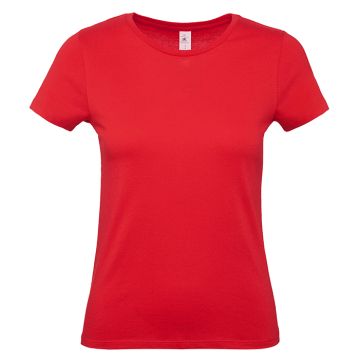 #E150 /women T-Shirt-Red färg Red B&C