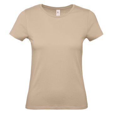 #E150 /women T-Shirt-Sand färg Sand . B&C