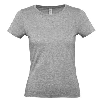 #E150 /women T-Shirt-Sport Grey färg Sport Grey B&C