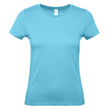 #E150 /women T-Shirt-Turquoise färg Turquoise B&C