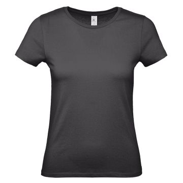 #E150 /women T-Shirt-Black Pure färg Black Pure B&C