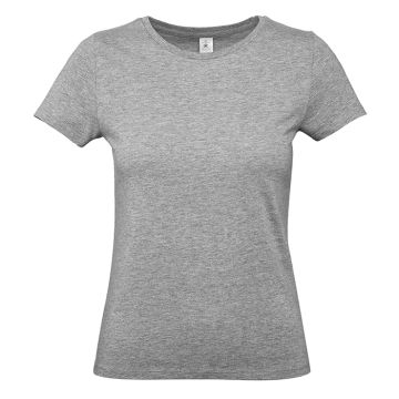 #E190 /women T-shirt-Sport Grey färg Sport Grey B&C