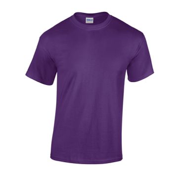 Heavy Cotton Adult T-Shirt-Purple färg Purple Gildan