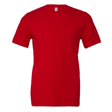 Jersey Short Sleeve Tee Unisex -Red färg Red 