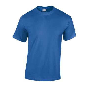 Heavy Cotton Adult T-Shirt-Royal färg Royal Gildan