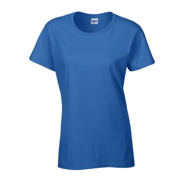 Heavy Cotton Women's T-Shirt-Royal färg Royal Gildan
