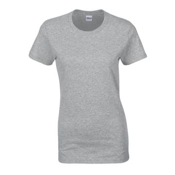 Heavy Cotton Women's T-Shirt-Sport Grey färg Sport Grey Gildan