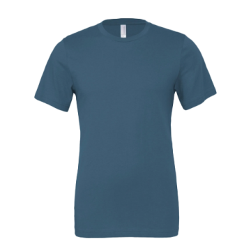 Jersey Short Sleeve Tee Unisex -Steel Blue färg Steel Blue 