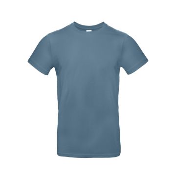 #E190 T-Shirt-Stone Blue färg Stone Blue 