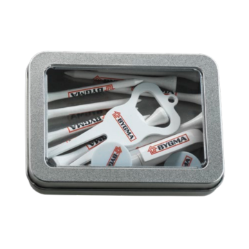 Presentbox - Golf - Tin Kit - Silver färg Silver 